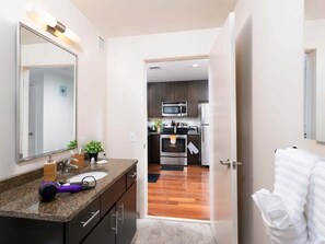 Private kitchen - 2br Fully Furnished Apartment In Downtown - Great Location 2 Bedroom Apts by RedAwning (Philadelphia)