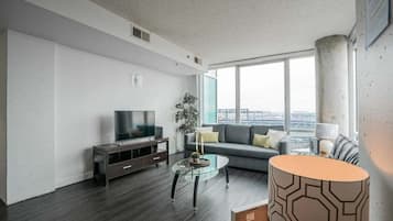 Apartment, 2 Bedrooms | Living area | Flat-screen TV, Netflix