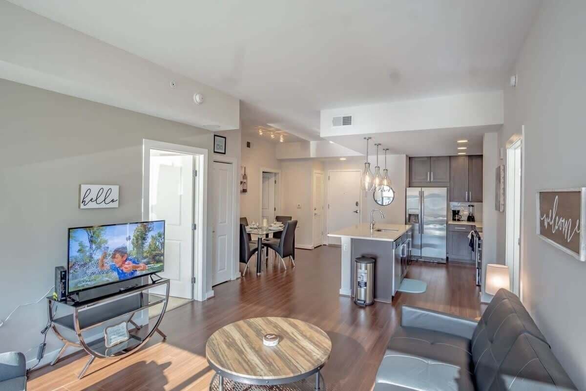 Apartment, 2 Bedrooms | Living area