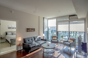 Apartment, 2 Bedrooms | Living room | Smart TV, streaming services - Atlanta Buckhead Fully Furnished Apartment 2 Bedroom Apts by RedAwning (Atlanta)