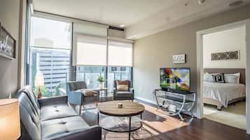 Apartment, 2 Bedrooms | Living area