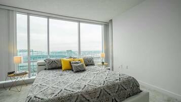 Appartement, 2 slaapkamers | 2 slaapkamers, een laptopwerkplek, een strijkplank/strijkijzer