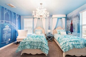 5 bedrooms, WiFi, bed sheets