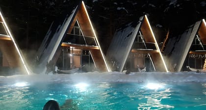 Park Hotel Surami CHALET" are located in Surami, in the middle of the forest.