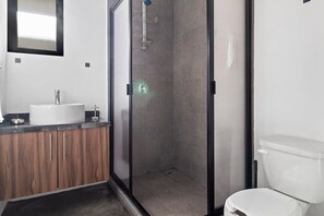 Shower, hair dryer, towels - +MS +Loft Inigualable +Cómodo +Internet (Santiago de Querétaro)