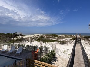 A heated pool - North Cape gulf-front w/Pool, elevator, 6 bdrm, North Cape San Blas! (PORT ST JOE)