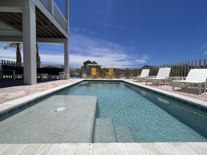 Beheizter Pool