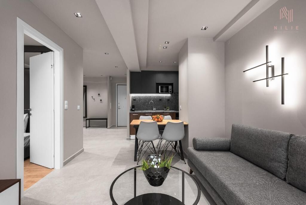 Apartment, Balcony | Living area