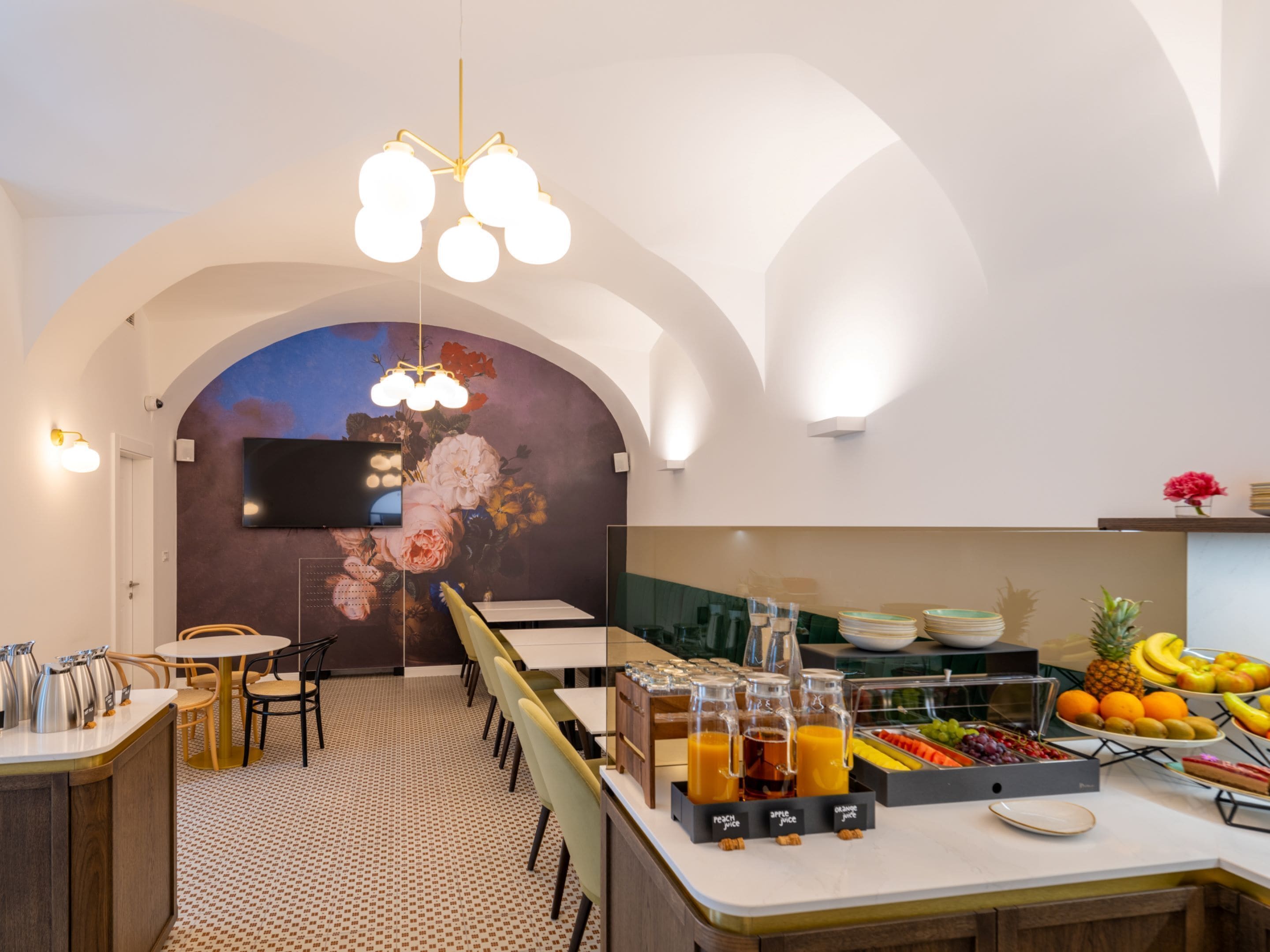 Tägliches inbegriffenes Frühstücksbuffet