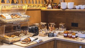 Frokostbuffé er inkludert hver dag