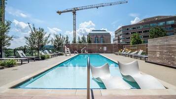 Una piscina climatizada