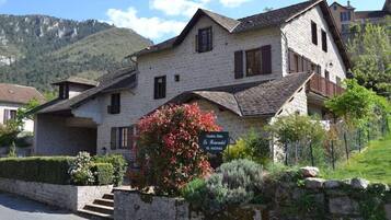 Façade de l’hébergement