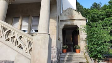 Facciata della struttura