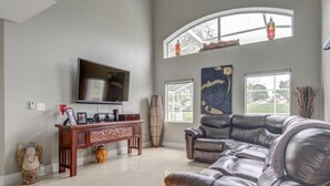 Huis, Meerdere bedden (Pete's Southern Dunes Vacation Home) | Woonkamer