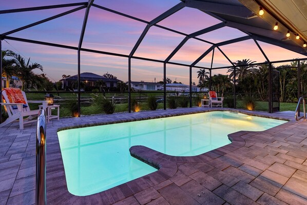 Piscine chauffée