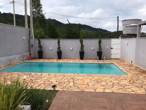 Tranquility with swimming pool and barbecue.