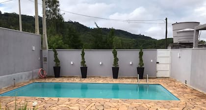 Tranquility with swimming pool and barbecue.
