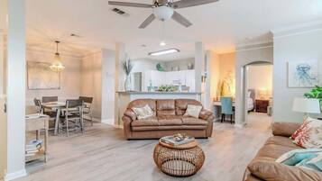 TV connectée, cheminée, espaces bureaux