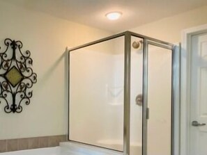 Shower, towels