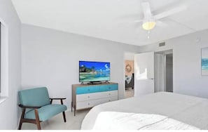 2 bedrooms, iron/ironing board, travel crib, free WiFi