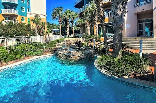 Indoor pool, a heated pool