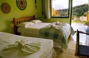 Free WiFi, bed sheets