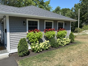 Exterior detail - Newly renovated 3 bedroom, 2 bath bungalow, just steps to downtown BBH. (Boothbay Harbor)