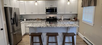 Newly renovated 3 bedroom, 2 bath bungalow, just steps to downtown BBH.