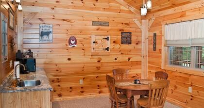 1/2 of a double cabin with one king sized bed (sleeps 2)