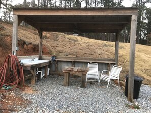 Bañera de hidromasaje al aire libre