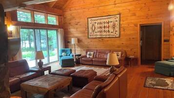 Books, stereo, computer monitors, printers