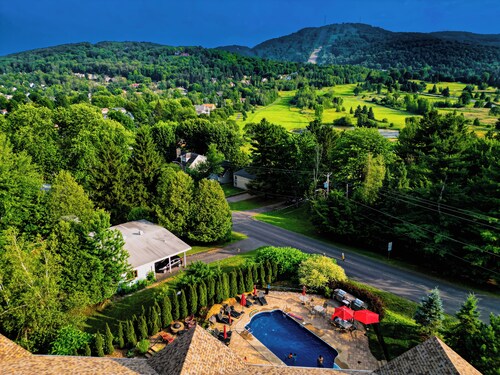 201 Champlain Bromont condo with CITQ mountain view # 248253