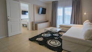 Suite Studio Supérieure | Literie de qualité supérieure, couette en duvet d'oie, surmatelas