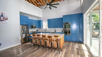 Family Villa | Private kitchen | Coffee/tea maker, highchair