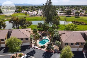 Exterior - (RP) Beautiful Condo on Golf Course, Gated, Pool (Mesa)