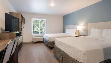 Escritorio, espacio para trabajar con un portátil, wifi gratis