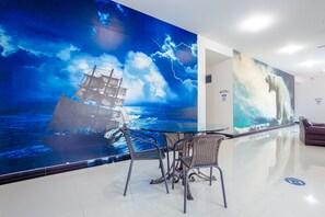 Lobby sitting area