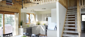 Mid Century Mountain Modern Cabin