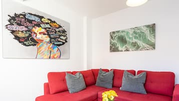 Een smart-tv en een filmbibliotheek