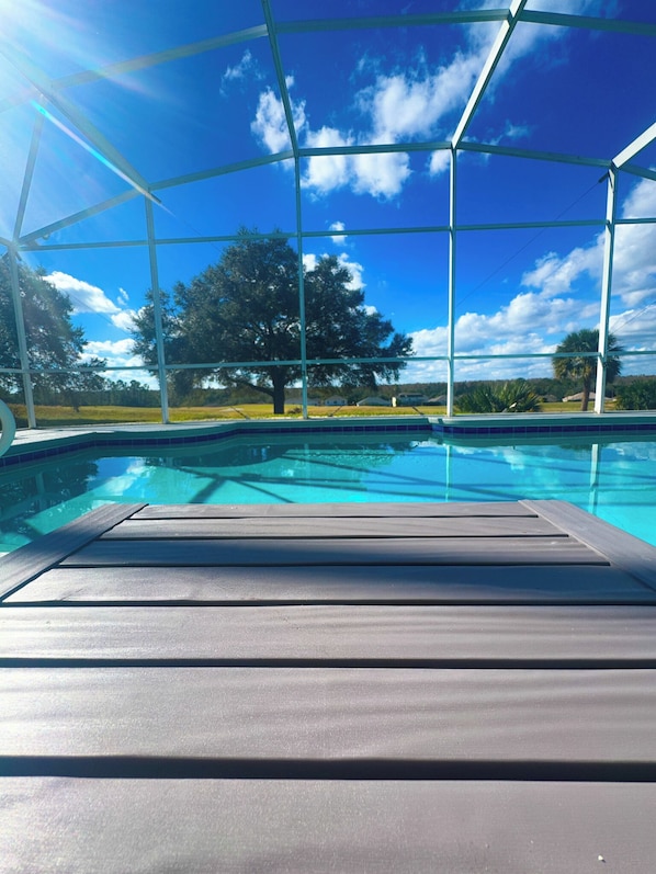 Piscine intérieure, piscine chauffée