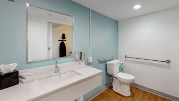 Hair dryer, towels