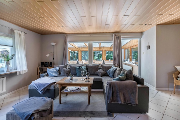 Télévision, cheminée