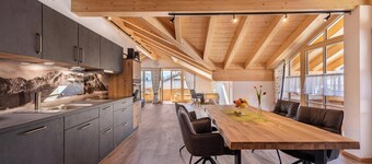 Holiday Apartment "Susi" in a New Building with View of the Zugspitze, 2 Balconies & Wi-Fi