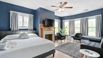 5 habitaciones, escritorio, wifi gratis y ropa de cama