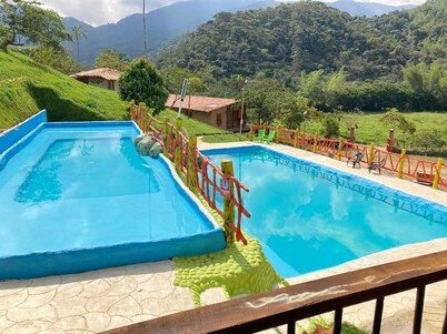 This place quietly and surrounded by mountains