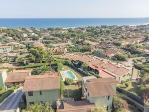 Aerial view - Stella con piscina comune (REI101) by Interhome (Costa Rei)