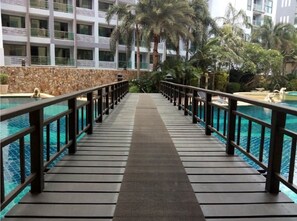 Condo, 1 Bedroom | Property grounds - The Residence Floor 7 Room 706 (Pattaya)