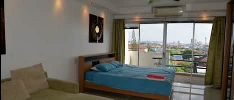 Chambre, 1 chambre | Salle de séjour