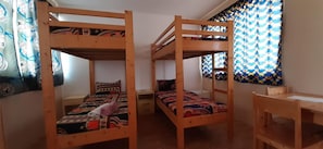 Shared Dormitory, 1 Bedroom, Terrace | Interior - Hotel Ah Maio - Bed in Mixed Dormitory Room 1 (Maio)