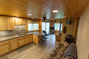 Interior - Lakefront Family Cabin with Pontoon Rental Available (Hayward)